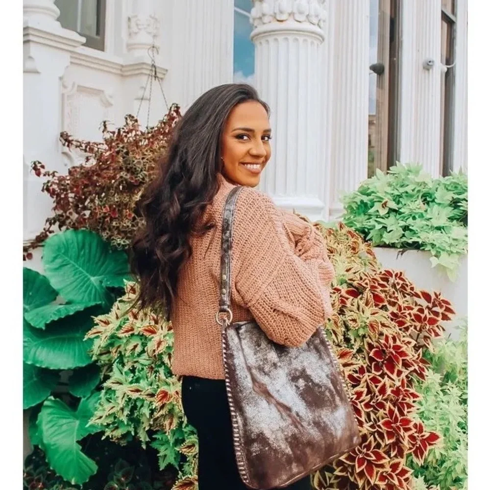 Free People Seasons Change Sweater Size S in Almond - Picture 4 of 13